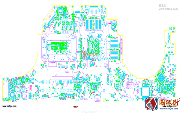 Dell ALIENWARE 17 R3 LA-C912P AAP11/21 REV1.0外星人笔记本PDF点位图