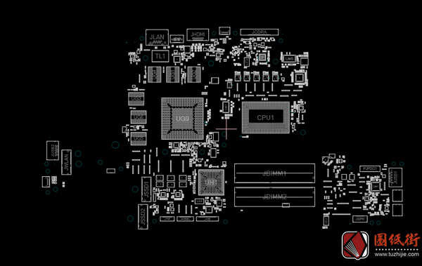 Dell Alienware 13 R3 P81G BAP00 LA-D581P点位图.cad