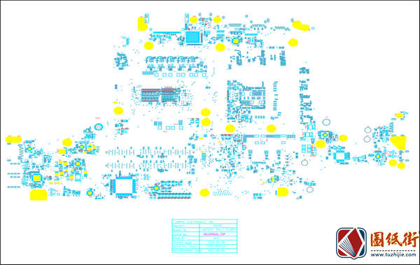 Dell Alienware 13 R3 P81G BAP00 LA-D581P点位图.cad