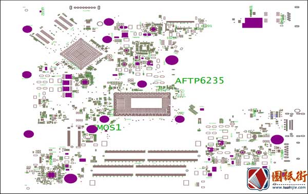 DELL 5468 - LA-D871P点位图CAD