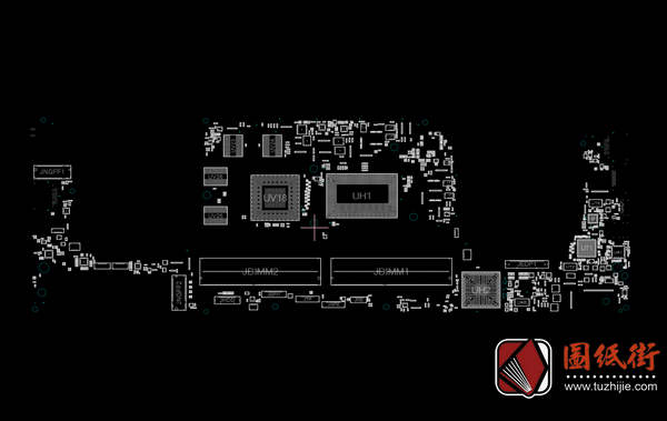 LA-E331P REV1.0点位图CAD