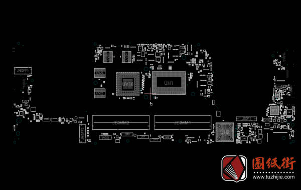 Dell 7290 LA-F311P点位图CAD