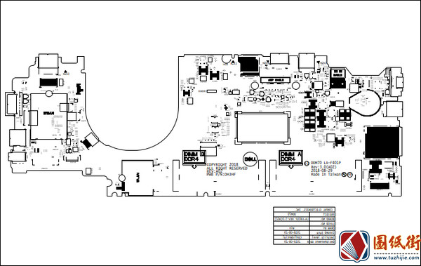 Dell 5490 LA-F401P REV :3.0 (A02)戴尔笔记本点位图PDF