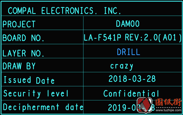 Dell 5530 9570 LA-F541P REV2.0戴尔笔记本点位图