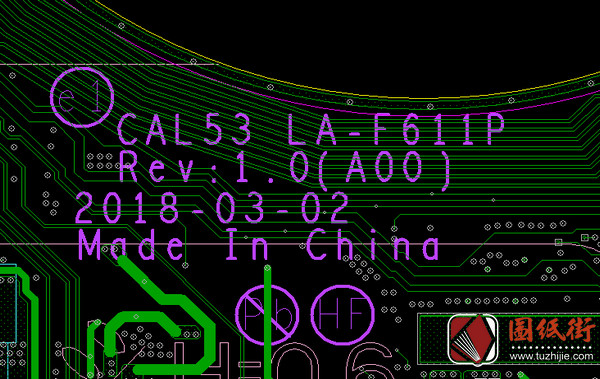 DELL G3 LA-F611P REV 1.0戴尔笔记本点位图