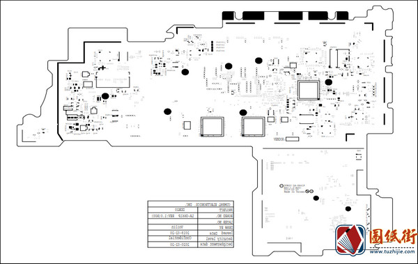 Dell 7200 LA-G661P  REV 1.0 (A00)戴尔笔记本点位图PDF