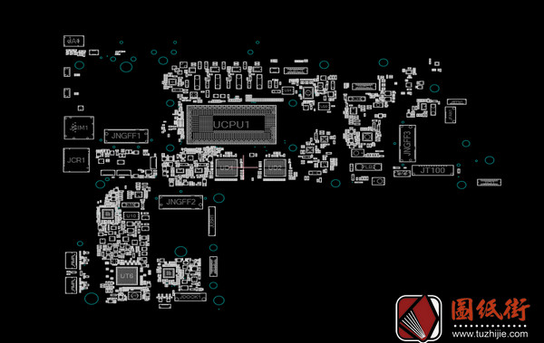 Dell 7200 LA-G661P DDB20 REV 1.0 (A00)戴尔笔记本点位图CAD+PDF