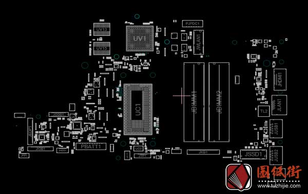 Dell 7490 LA-G717P REV 1.0戴尔笔记本点位图BRD+CAD