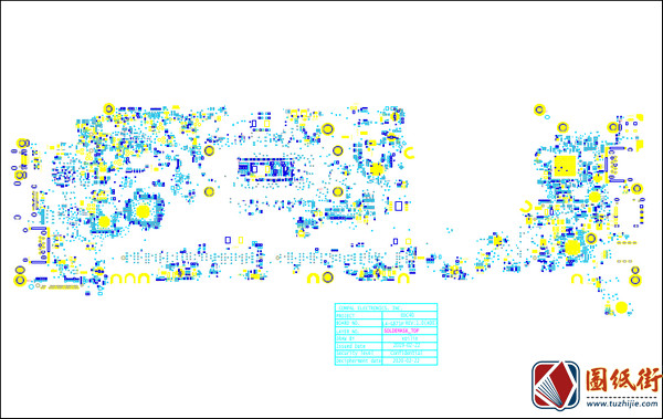 Dell 7300 7400 EDC40 LA-G871P Rev: 1.0(A00) 戴尔笔记本点位图CAD+PDF