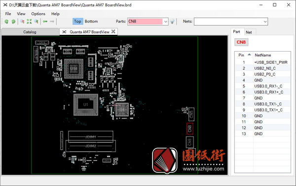 DELL 14 7447 QUANTA AM7戴尔笔记本点位图