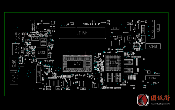 Dell 14-5459 Quanta AM8 (DA0AM8MB8D0)戴尔笔记本点位图