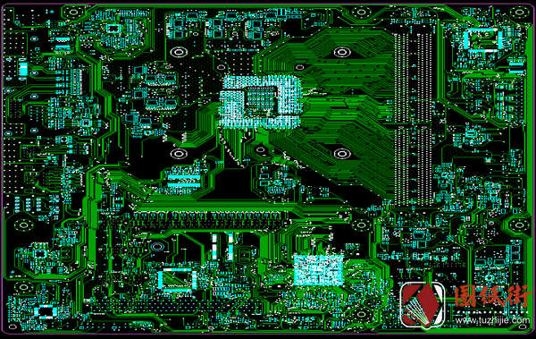 精英ECS H11H4-am_v1.1主板点位图