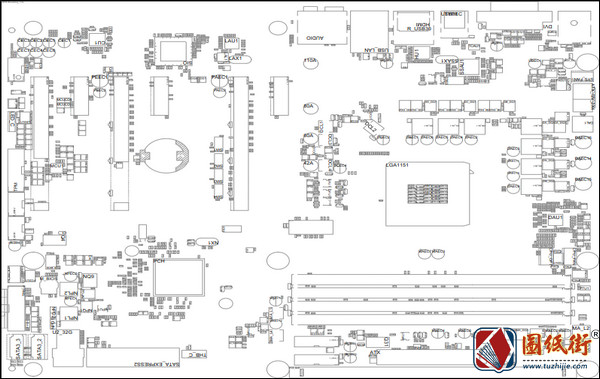 GA-Z270X ULTRA GAMING主板点位图