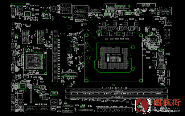 MSI B360M Pro-VH MS-7B53 REV 1.0微星主板点位图CAD