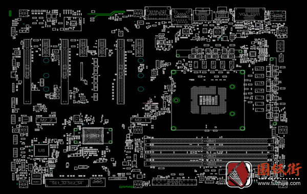 MSI Z170A GAMING M5 MS-7977 REV1.1 2.0微星主板点位图