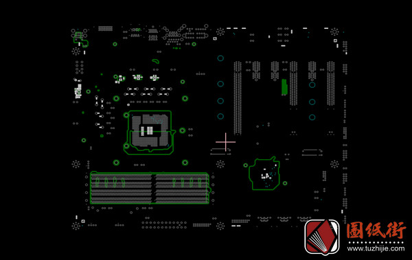 MSI Z370 TOMAHAWK MS-7B47 REV1.0 微星主板点位图cad