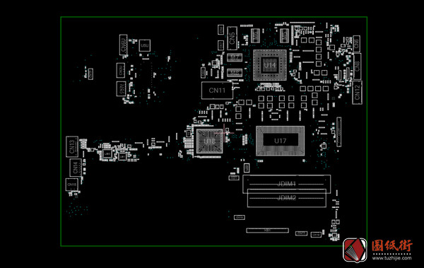 QUANTA X1P Y19C DAX1PDMB8E0广达笔记本点位图