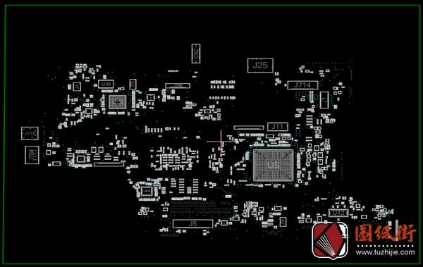 Thinkpad T430s LSN-4 UMA 11263-1联想笔记本主板点位图