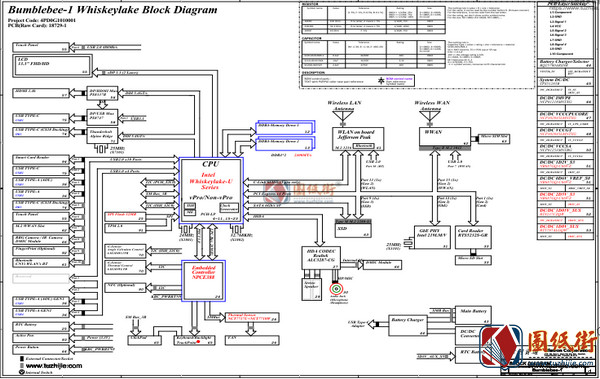 Thinkpad X390 Bumblebee-1 18729-1联想笔记本电路原理图纸