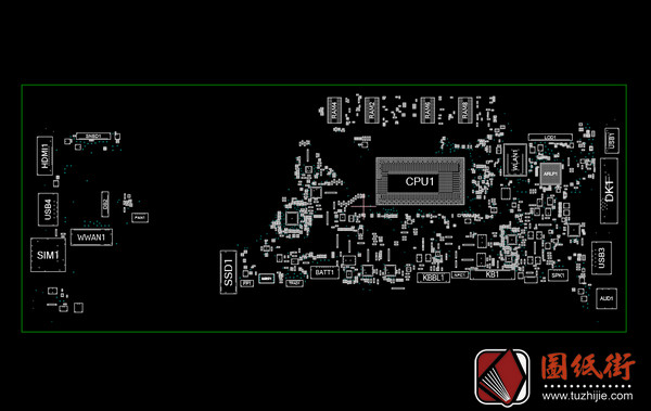 Thinkpad X13 Yoga LBB-2 19733-1联想笔记本点位图BRD