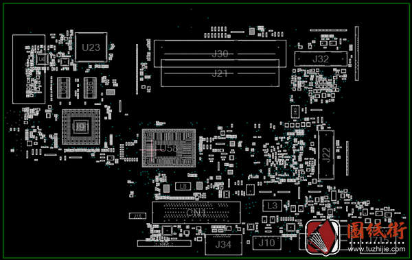 Thinkpad T420S LSN-3 SWG MB H0226-2联想笔记本点位图