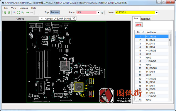 Lenovo B50-45 LA-B291P Rev1.0联想笔记本点位图