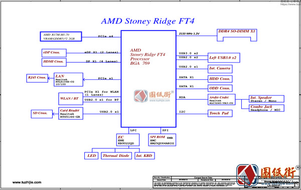 Lenovo 130-15AST LA-G241P REV1.0联想笔记本图纸