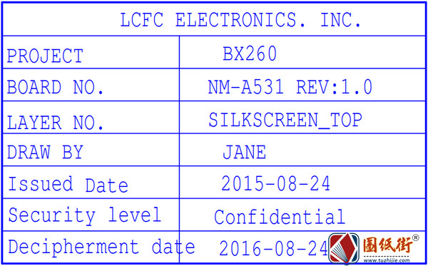 ThinkPad X260 LCFC NM-A531 Rev 0.1联想笔记本点位图PDF