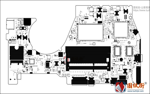 Lenovo 700-14ISK BYG43 NM-A601 Rev 1.0位号图