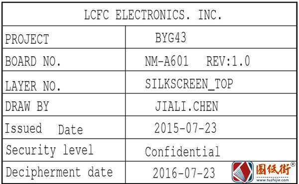 Lenovo 700-14ISK BYG43 NM-A601 Rev 1.0位号图