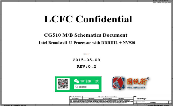 联想100 series LCFC NM-A681P CG510笔记本电路图