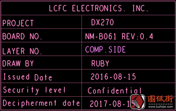 ThinkPad X270 NM-B061 Rev 0.4联想笔记本点位图BRD格式