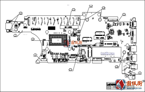 ThinkPad X280 FN1KR-2 EX280 NM-B521 Rev 0.3联想笔记本点位图PDF