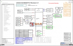 Asus UX433 UX433F UX433FA UX433FN Rev 2.0华硕笔记本主板电路原理图