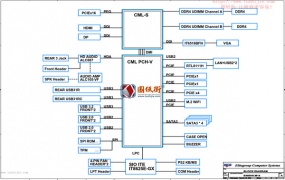 ECS B460H6-M14 VER : A精英台式电脑主板原理图