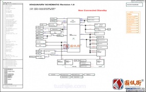 Asus VivoBook 15 X542UN X542URV Rev 1.0华硕笔记本电路原理图纸