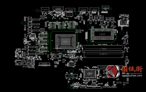 GJ5KN6A_MB_V11_20170721_2400笔记本电脑主板CAD点位图