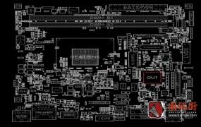 ASUS PRIME J4005I-C REV1.02华硕台式电脑主板点位图FZ