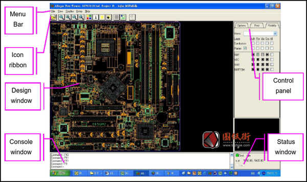 Allegro FREE viewer点位图软件使用手册