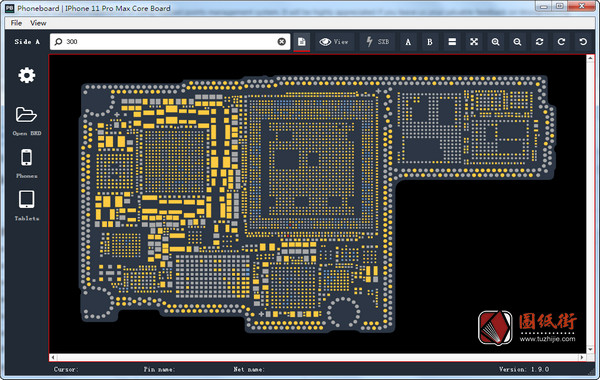 最新版phoneboard v1.9.0手机维修点位图软件