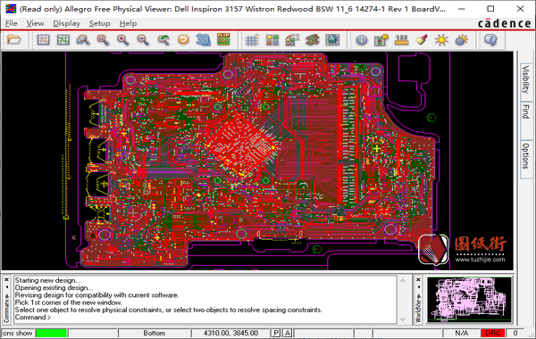 Dell Inspiron 3157 Wistron Redwood BSW 11.6 14274-1 Rev A00笔记本点位图(主板+小板) - 图纸街