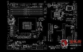 Gigabyte Z370 AORUS Gaming WIFI REV 1.0技嘉电脑主板点位图TVW