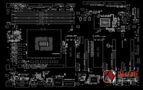 GA-Z170X-UD3 Rev 1.0技嘉台式电脑主板点位图PDF+TVW