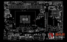 ASUS B360M-PIXIU V2 REV1.00华硕台式电脑主板点位图下载