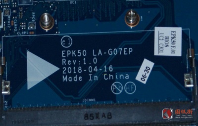 HP 15-da0033wm EPK50 LA-G07EP REV 1.0 BIOS资料