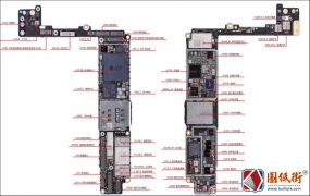 iPhone 8 Plus高通版芯片标注图