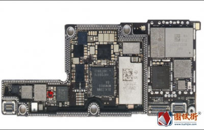 iPhoneX NFC供电管对地阻值图