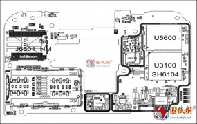 红米RedMi Note8Pro手机图纸-主板元件位号图
