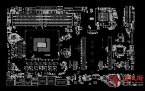 ASRock Fatal1ty B150 Gaming K4_Hyper Rev.1.06华擎主板点位图