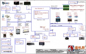 Acer K4000-55ZJ A4WAS LA-C611P REV1.0宏基笔记本图纸 主板+小板